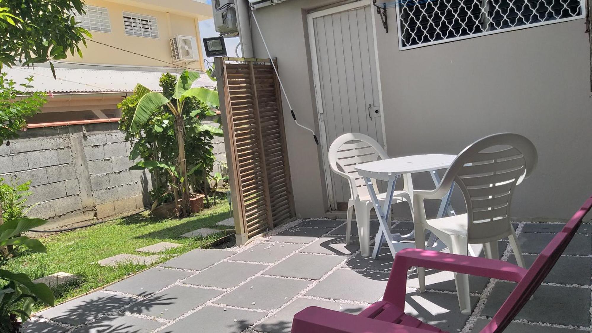 Ferienwohnung Agreable F2, Jardin, Garage, Fibre, Clim Ch Fort-de-France Exterior foto